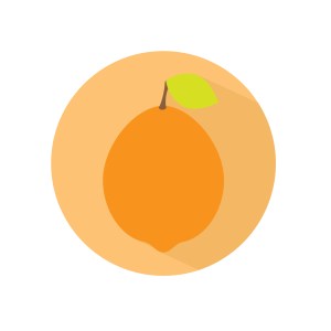 Flat icon - Limão 01