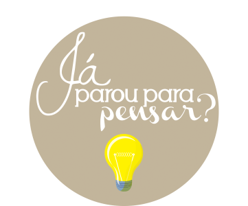 Já parou para pensar - Logo