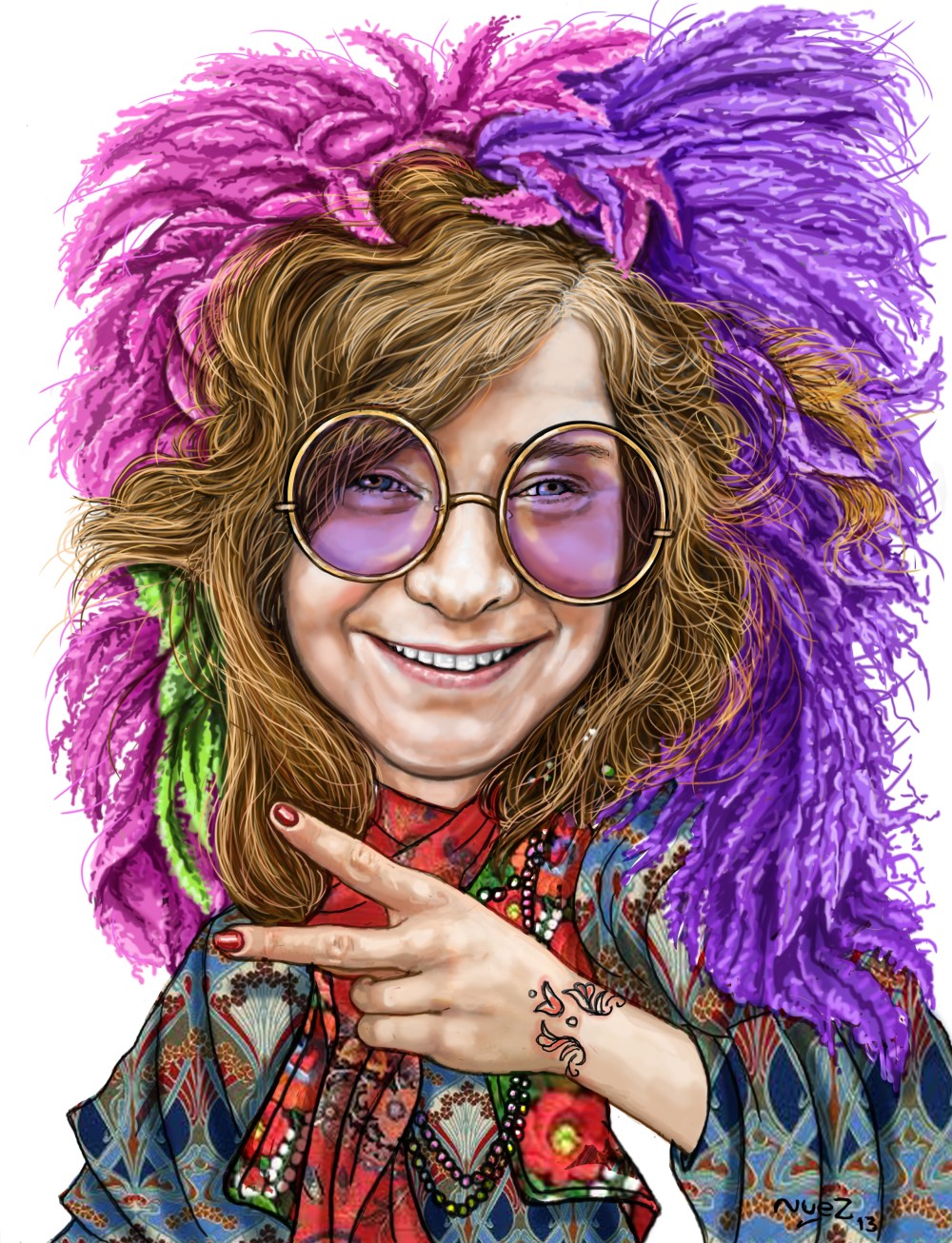 Limão cravo Estudio Criativo - Janis Joplin por nuez11